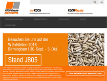 Tablet Screenshot of kochresale.de